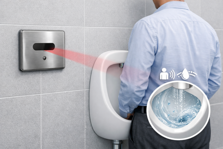 Acionador automático para mictório: mais higiene e economia